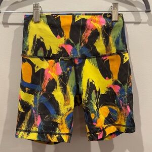 Lululemon Wunder Train High-Rise Short in Undertone Black Multi